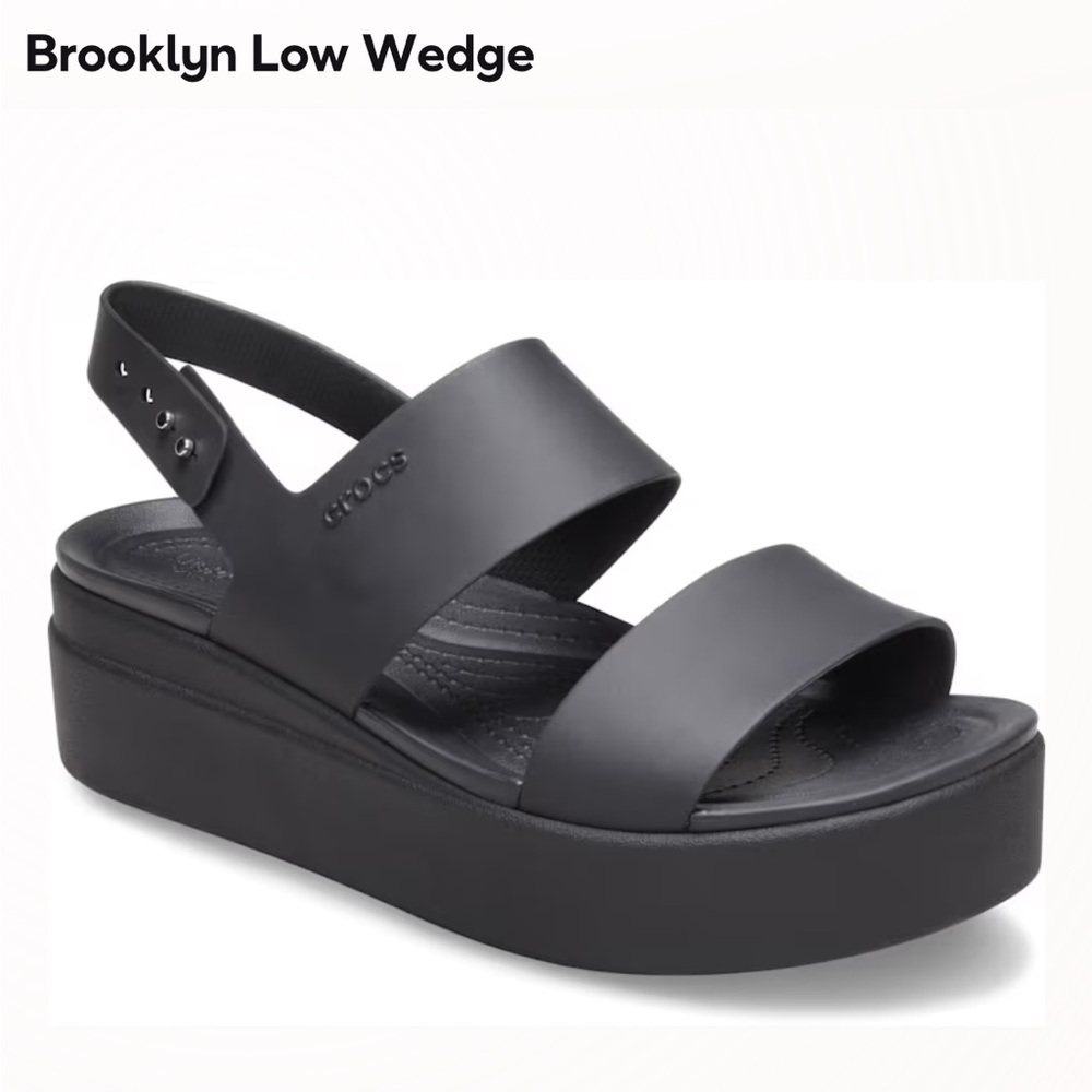 CROCS Black Women's Sandals
